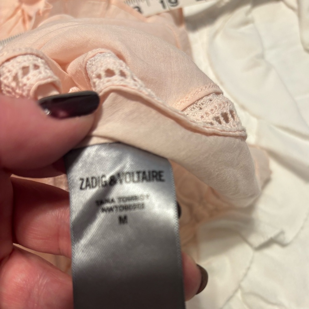 NWOT Zadig & Voltaire Tama Tomboy top - Picture 8 of 10